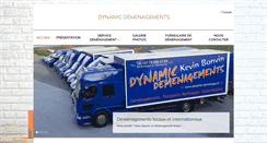 Desktop Screenshot of dynamic-demenage.ch