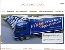 Tablet Screenshot of dynamic-demenage.ch